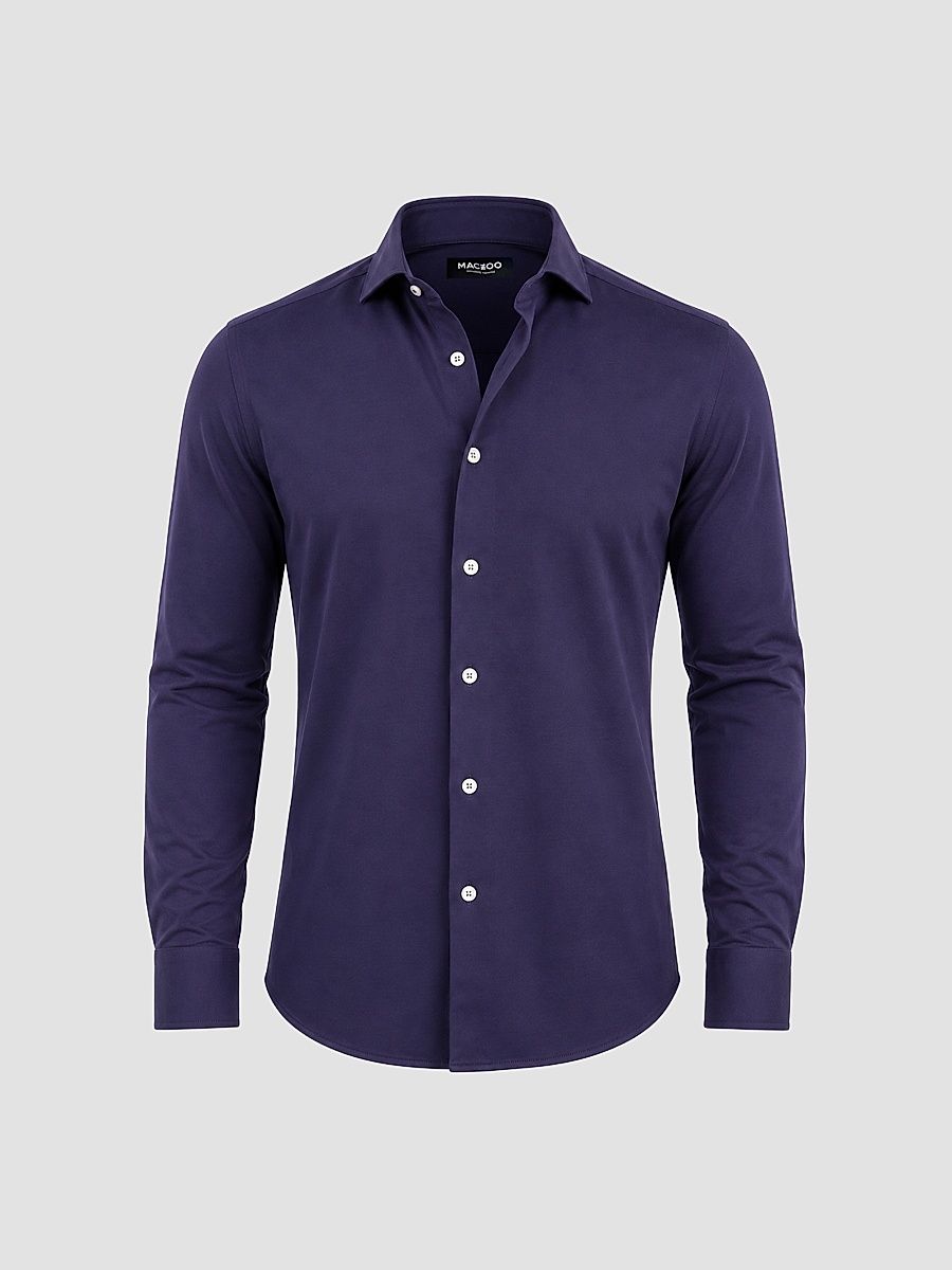 Men's Einstein Stretch Shirt - Blue - Size XXXL