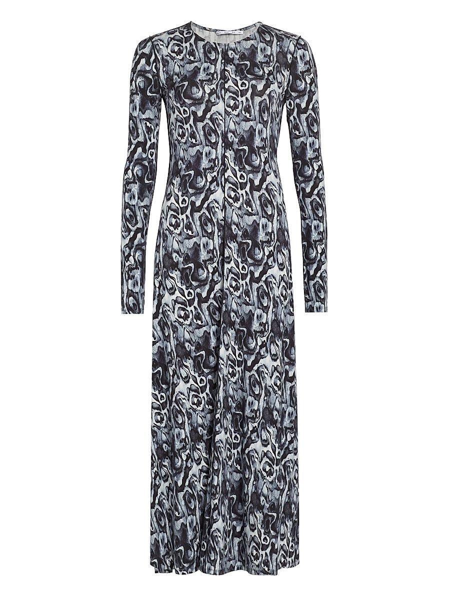 Women's Atlas Stretch Jersey Maxi Dress - Nordic Multi - Size Large