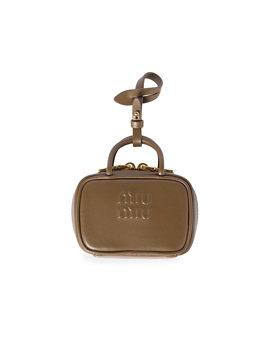 Women's Leather Trick Mini Bag - Green