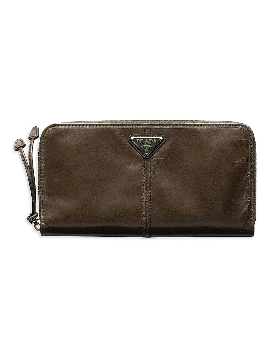 Men's Leather Wallet - Brown