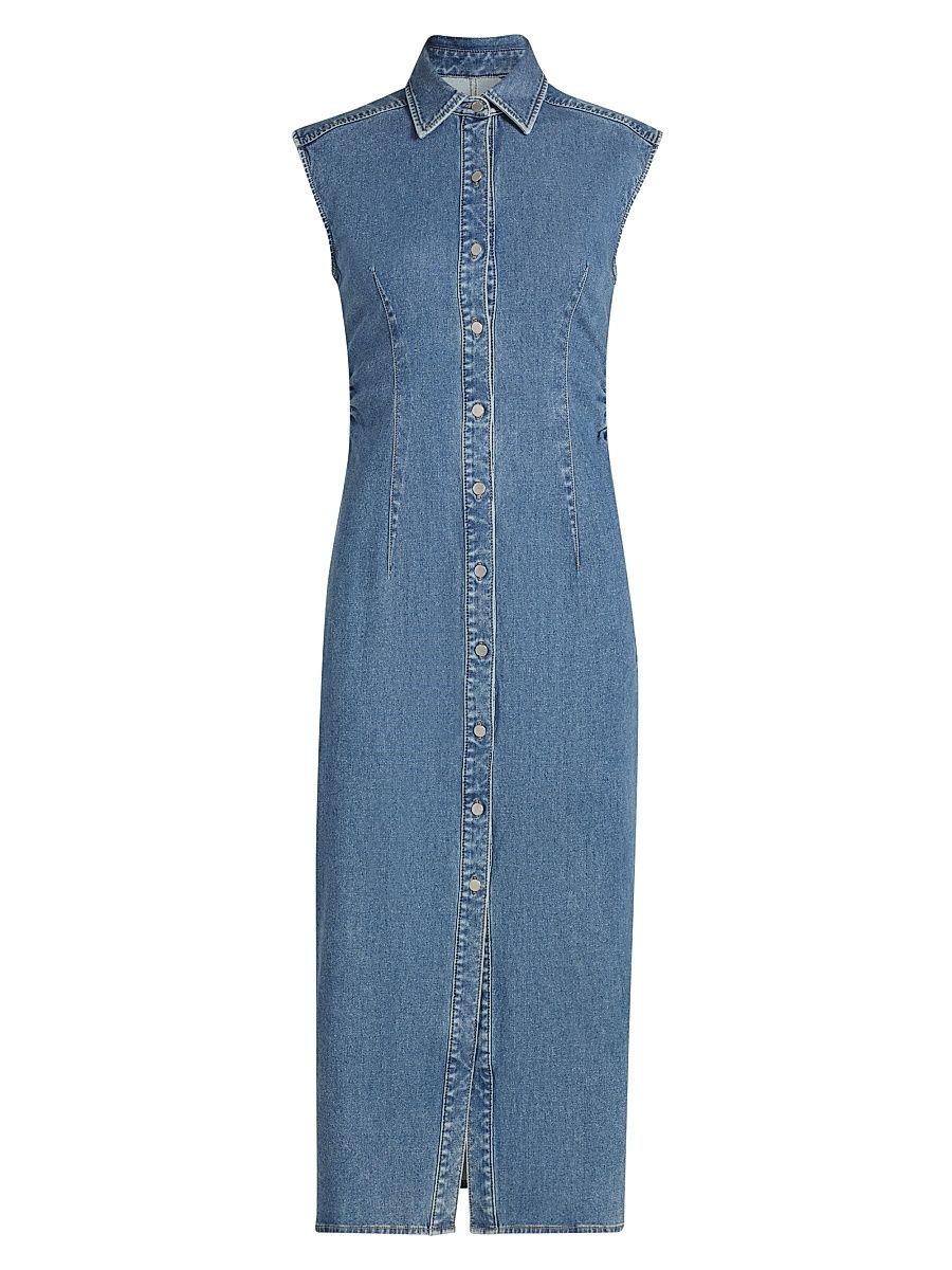 Women's Airflex Leah Denim Midi-Dress - Fennie - Size 0