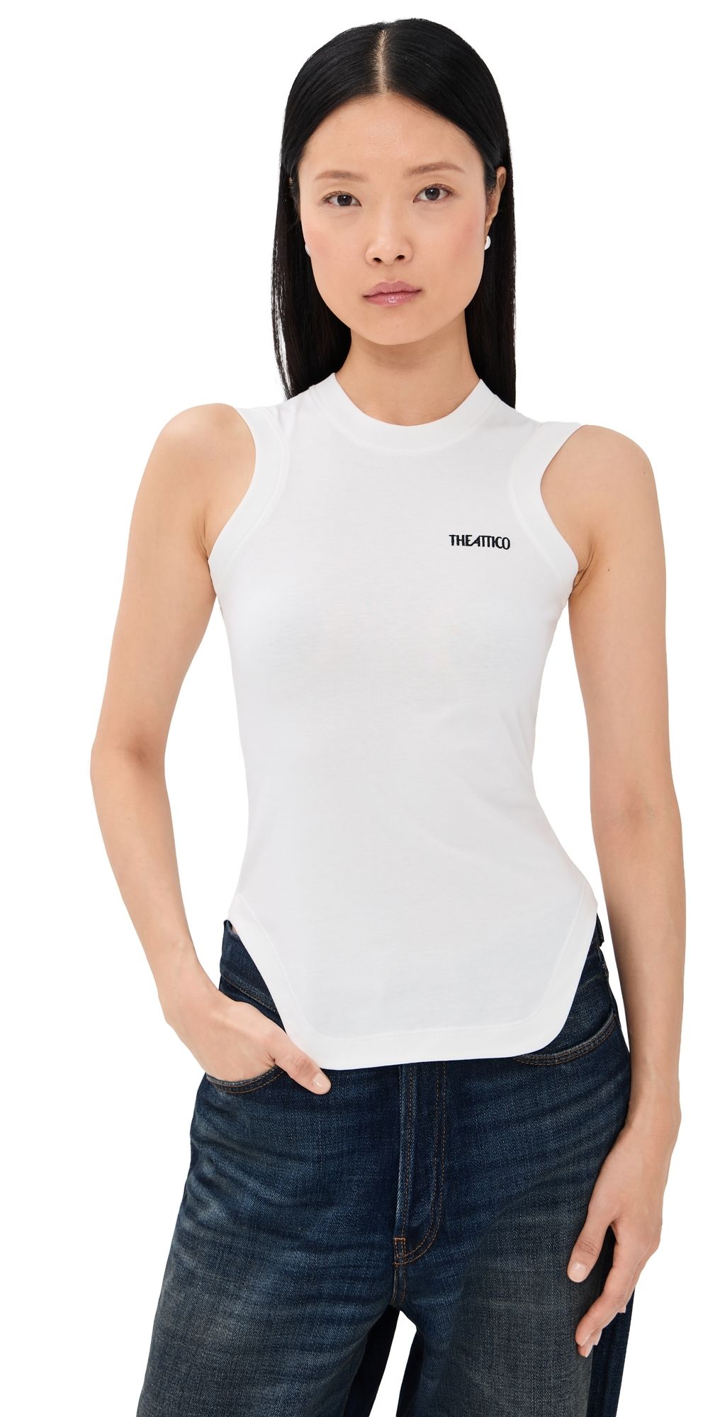 The Attico Tank Top White 42