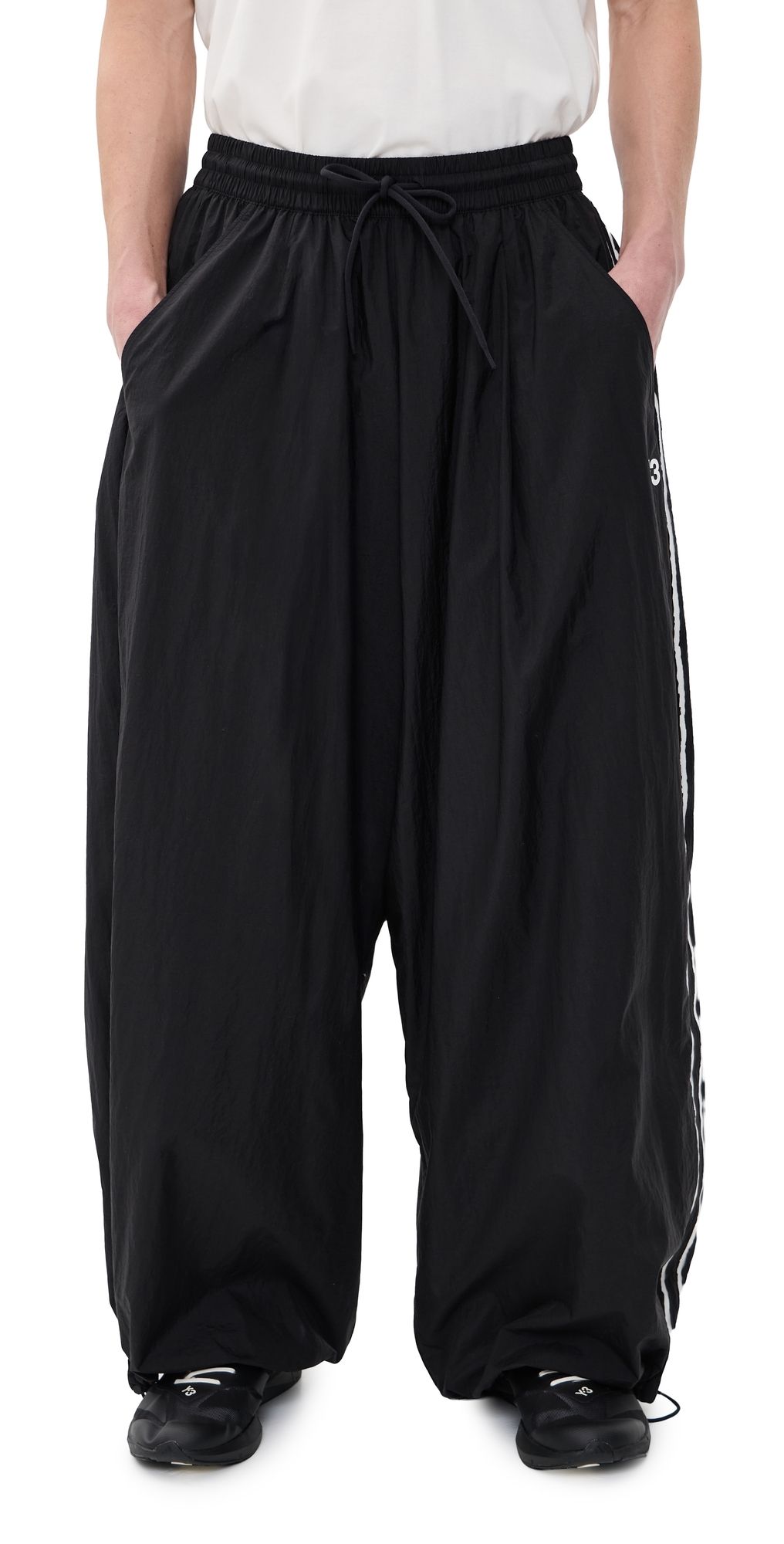 Y-3 3 Stripe Pants Black L