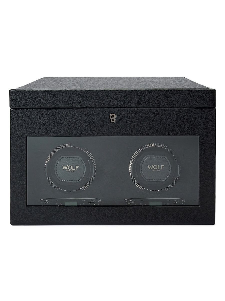 British Racing Double Watch Winder - Black
