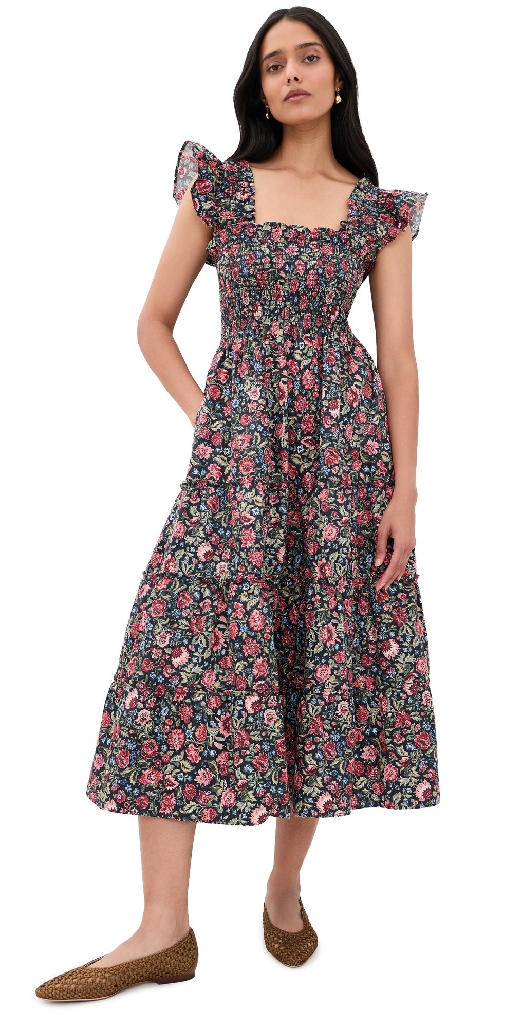 Hill House Home The Ellie Nap Dress Chilton Floral Block/Multi XXXL