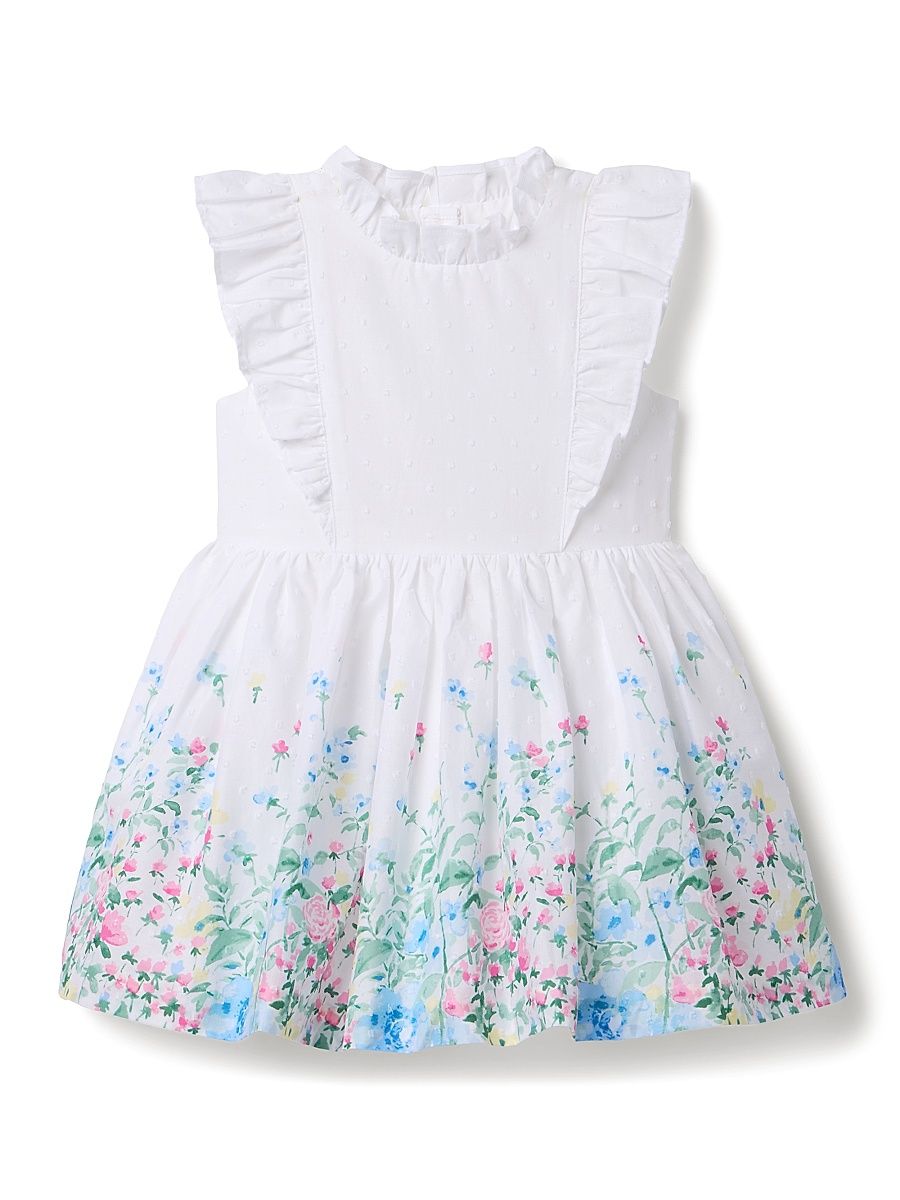 Baby Girl's, Little Girl's & Girl's The Spring Garden Dress - White - Size 7