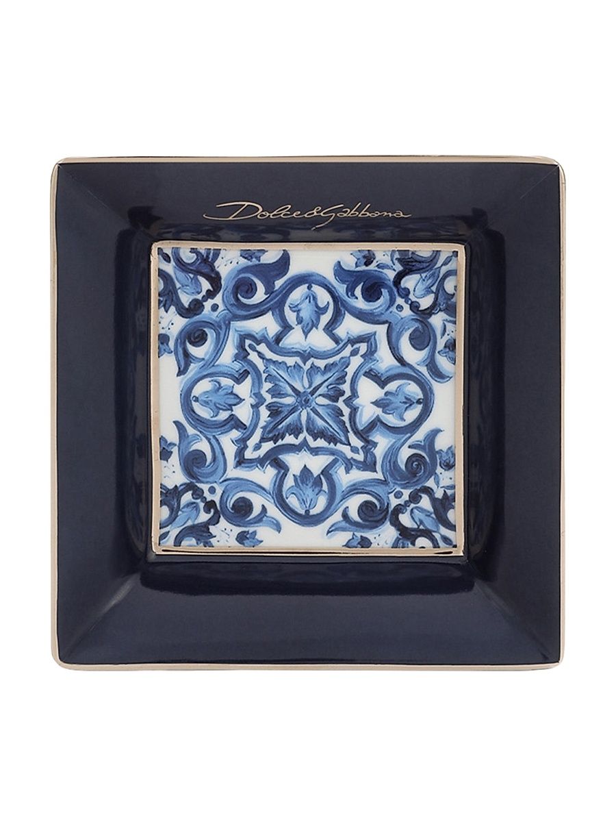 Blue Mediterraneo Blue Mediterraneo Square Trinket Dish