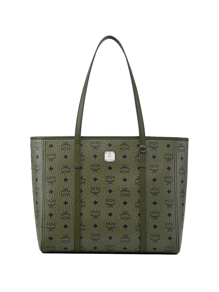 Women's Medium Toni VI Shopper Tote Bag - Khaki Moss