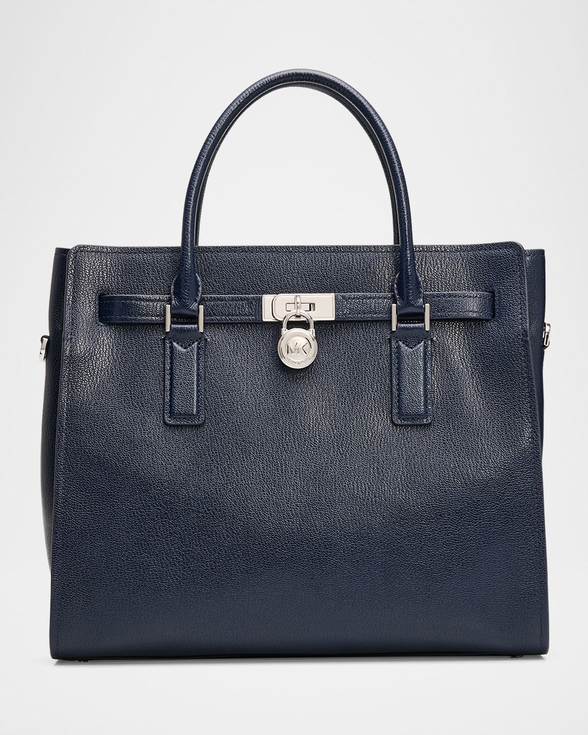 Hamilton Moderne Leather Satchel Top Handle Bag