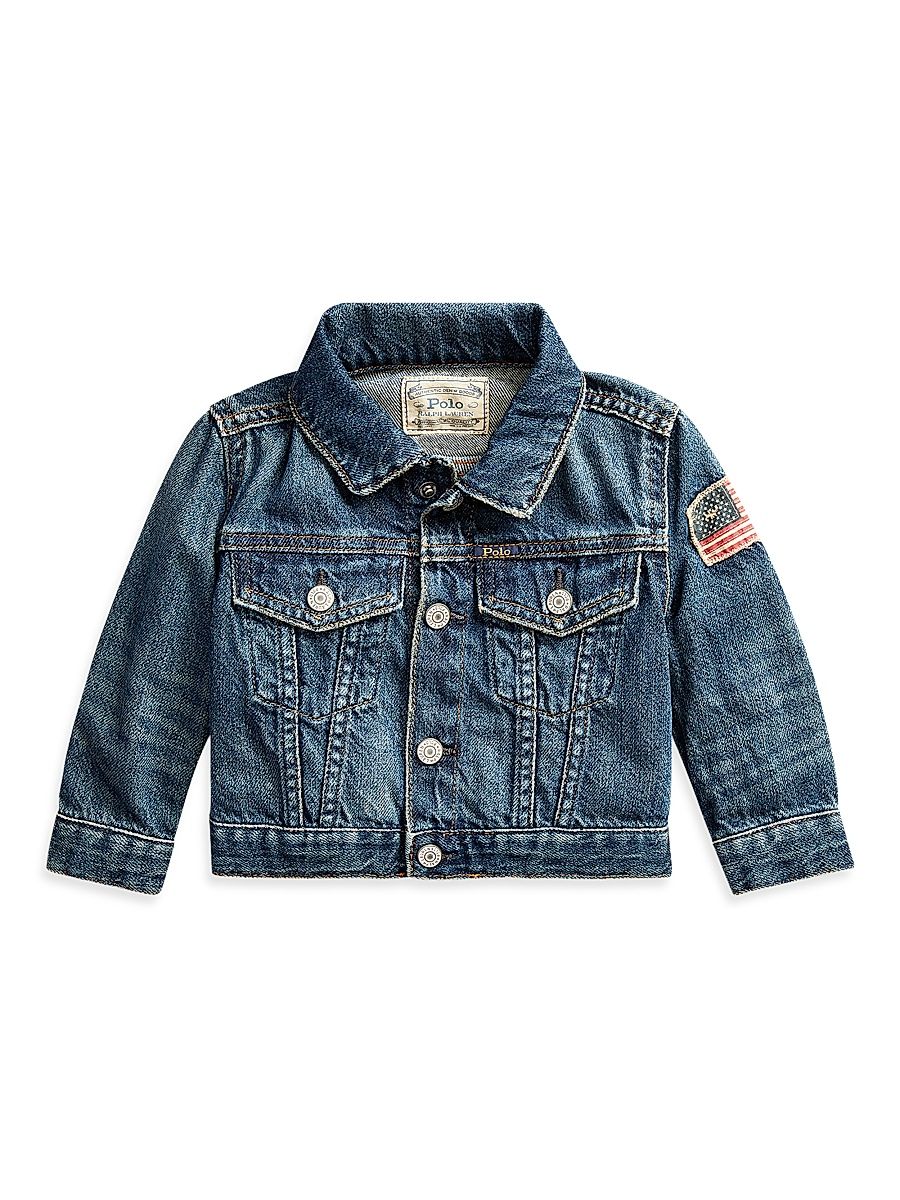 Baby Boy's Denim Trucker Jacket - Inwood - Size 9 Months