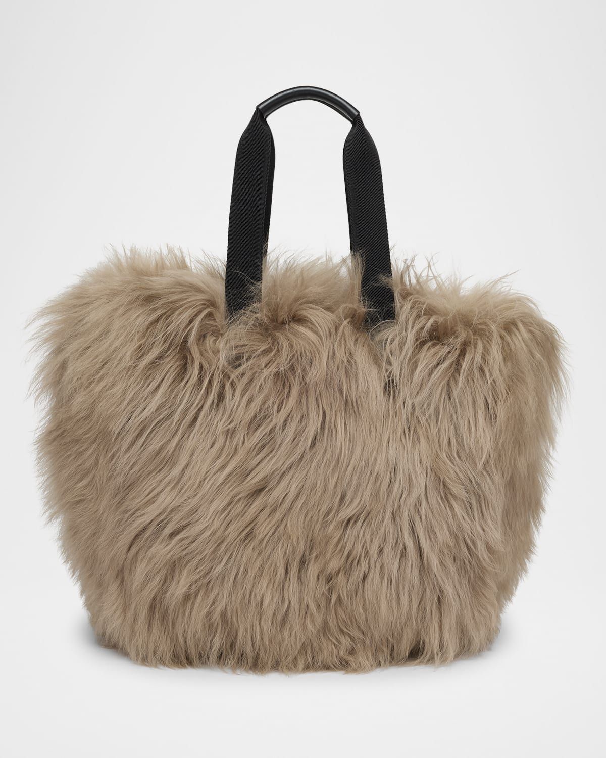 Caradoc Shearling Tote Bag