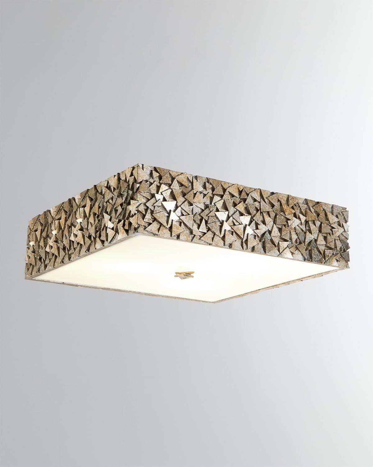 Mosaic 3-Light Square Ceiling Light