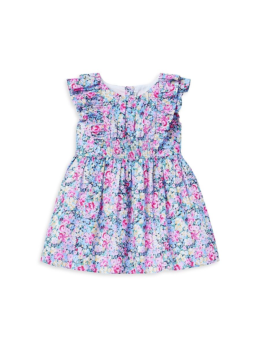 Baby's, Little Girl's & Girl's Floral Printed Ruffle Dress - Size 12