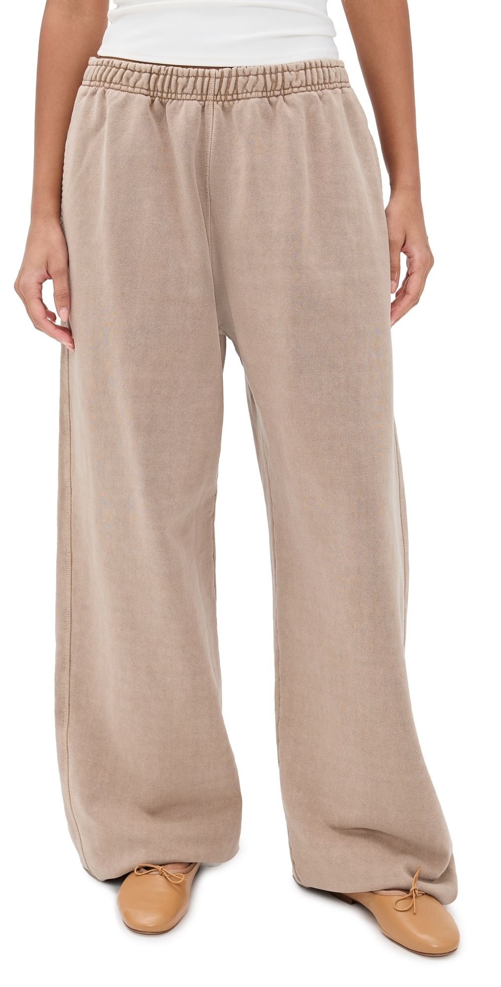 SLVRLAKE Wide Leg Sweatpants Sedona S