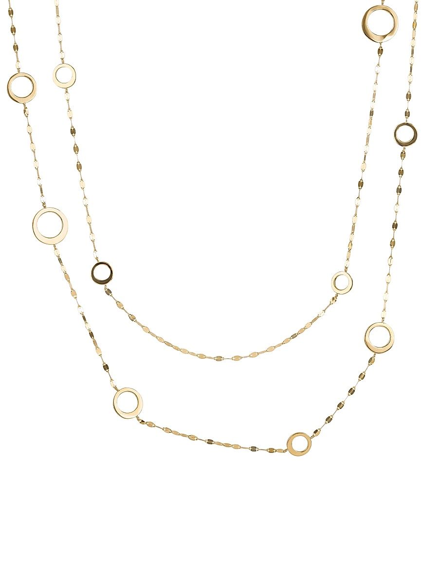 Women's Tango 14K Yellow Gold Double-Strand Necklace - Yellow Gold