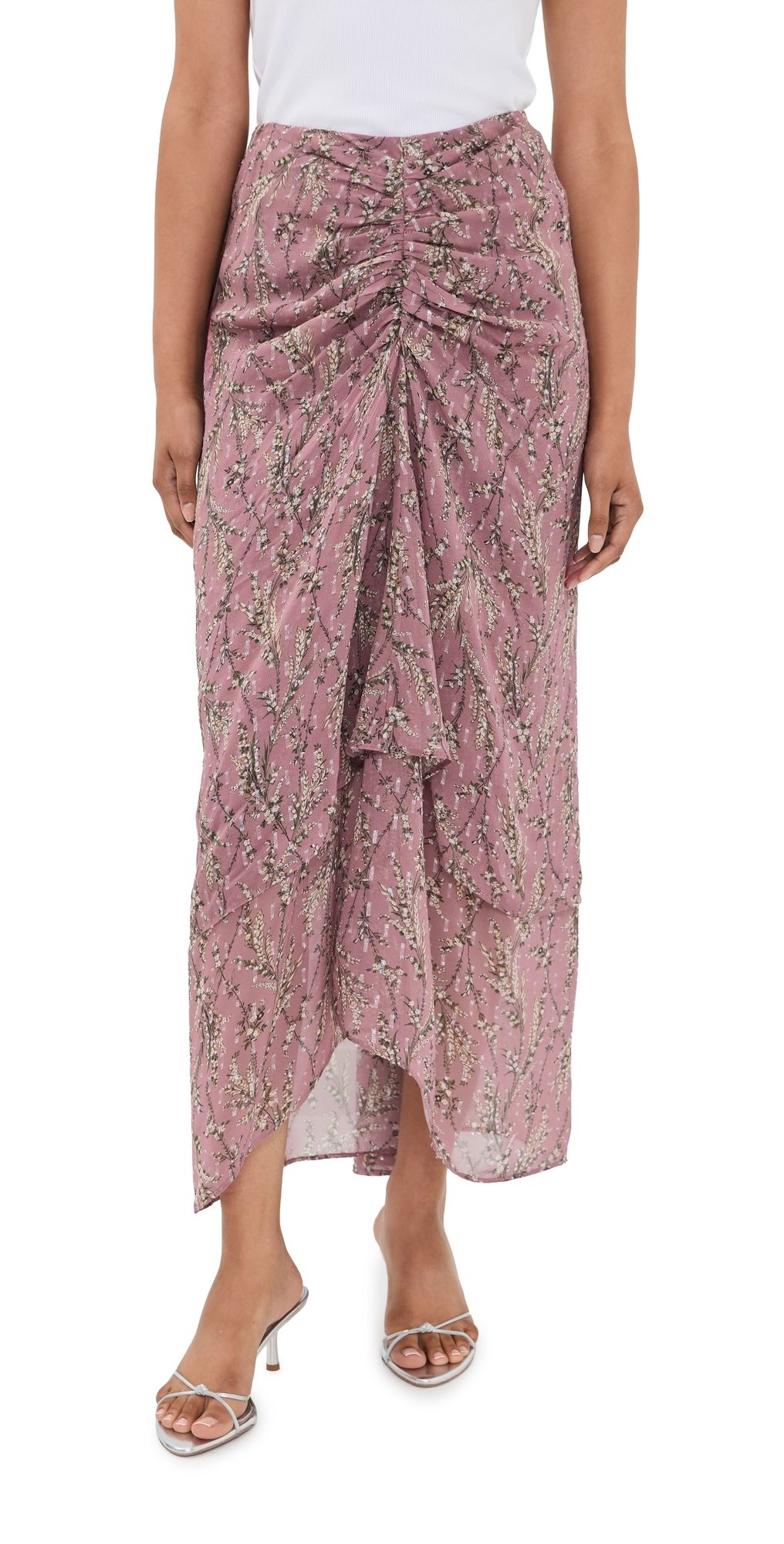 Veronica Beard Sira Skirt Orchid Haze Multi 8