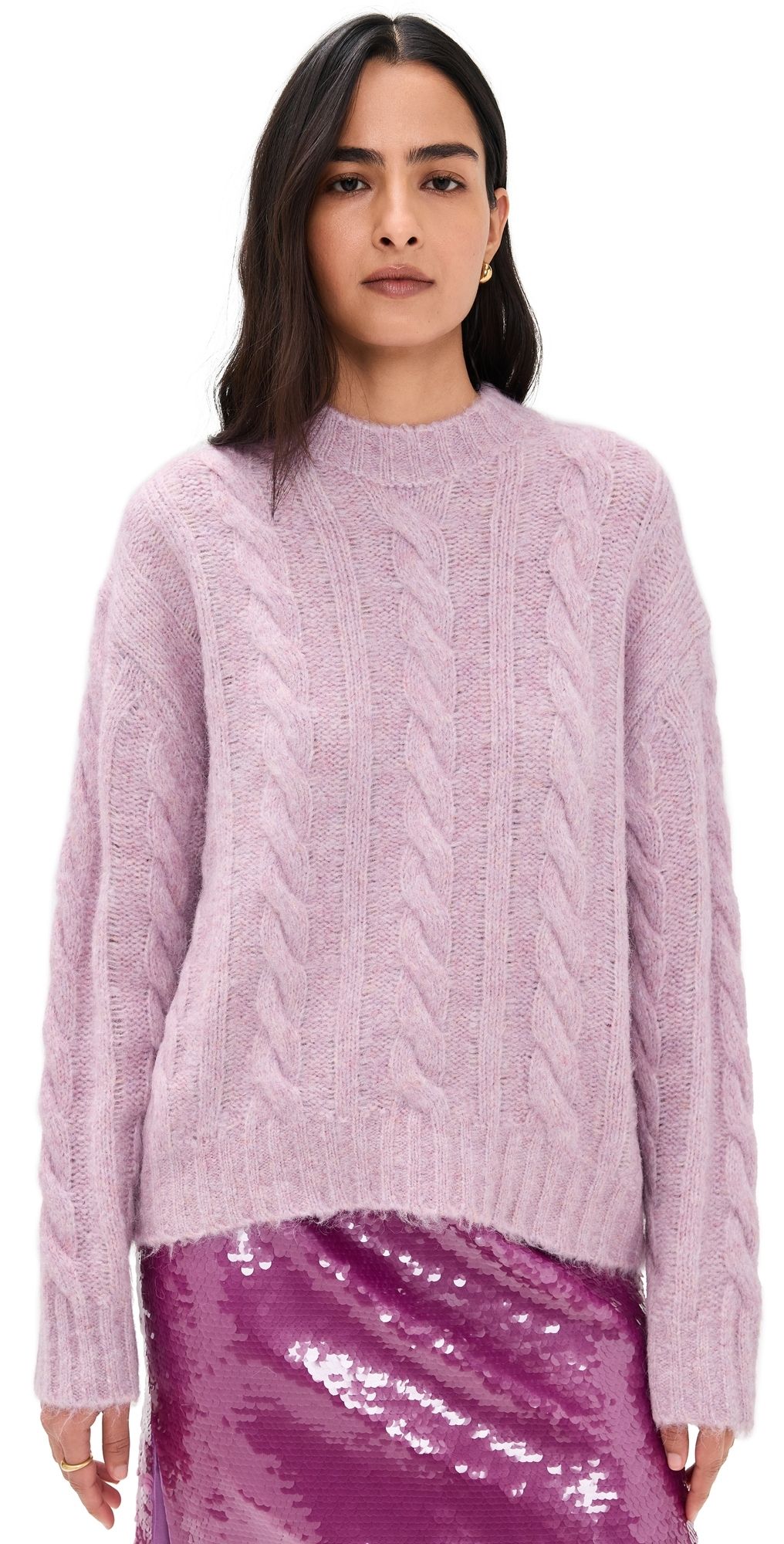 ASTR the Label Violetta Sweater Lavender M