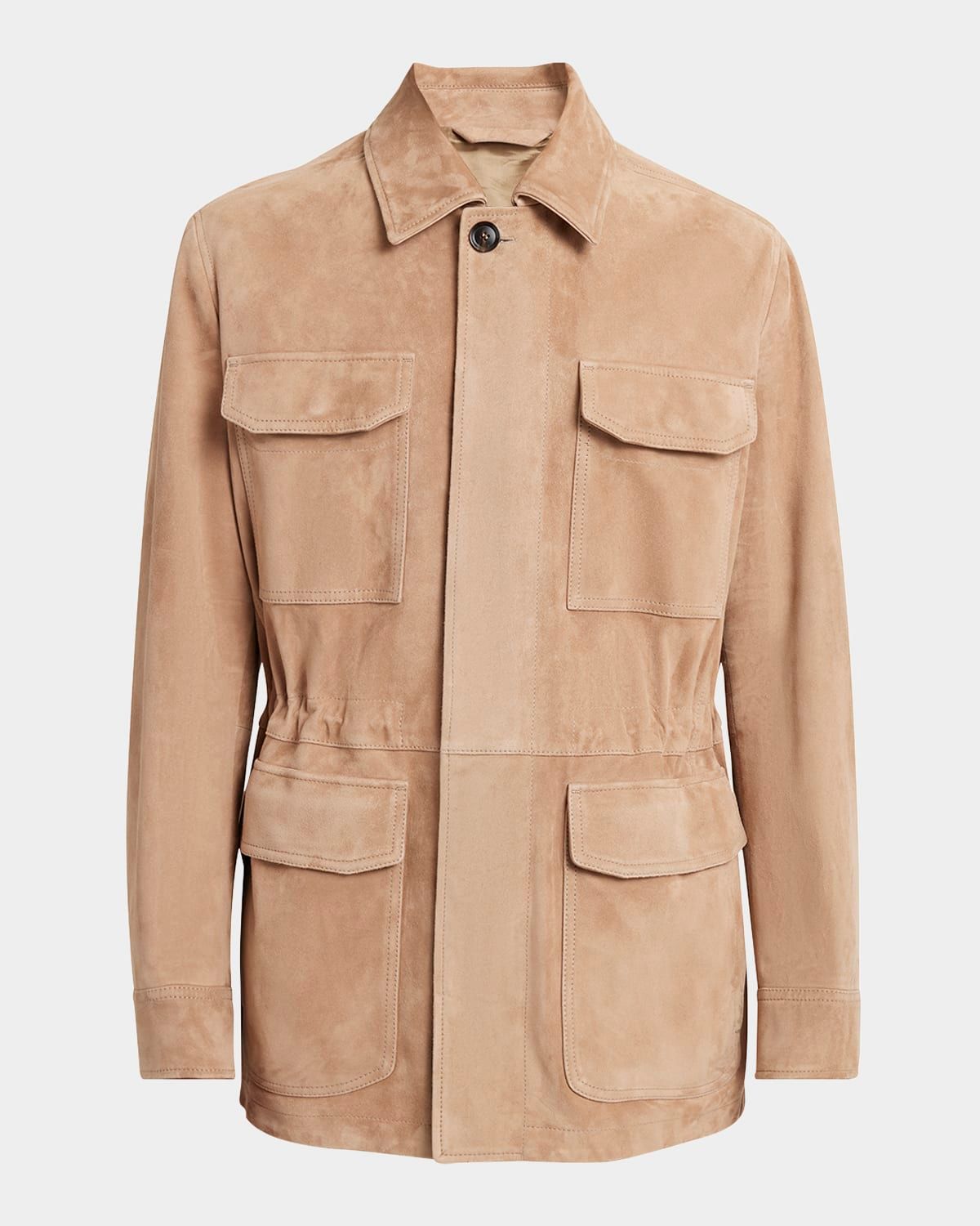 Men & apos;s Suede Field Jacket