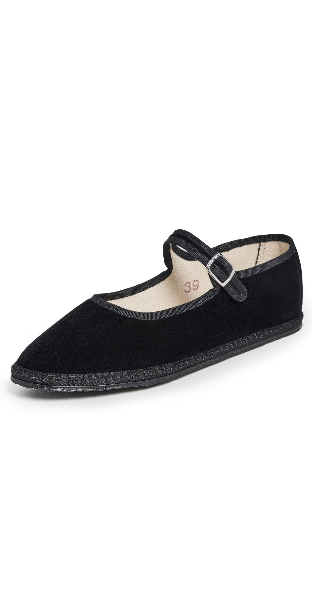 ViBi VENEZiA Mary Jane Nero Flats Nero 38