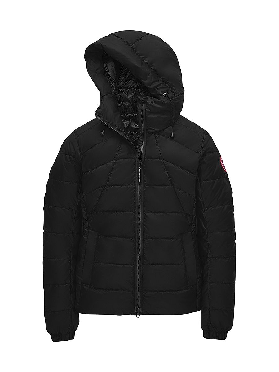 Women's Arctic Program Abbott Packable Down Hoodie - Black - Size XS