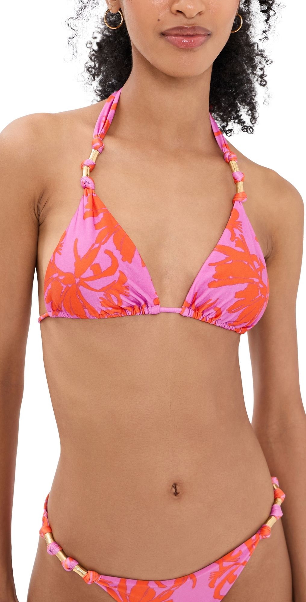 ViX Paula Hermanny Paula Bikini Top Coralshell XL