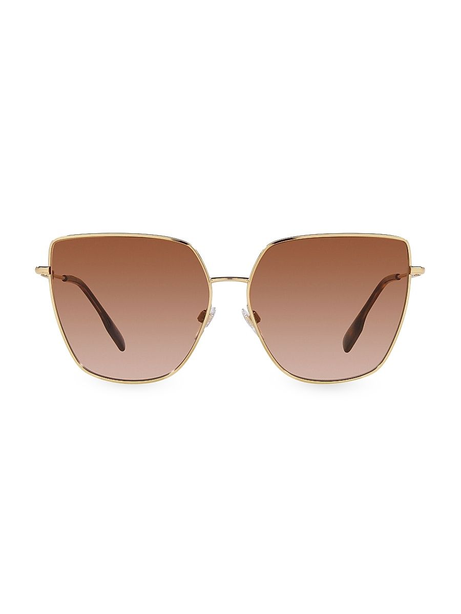 Women's Alexis 61MM Asymmetric Sunglasses - Light Gold