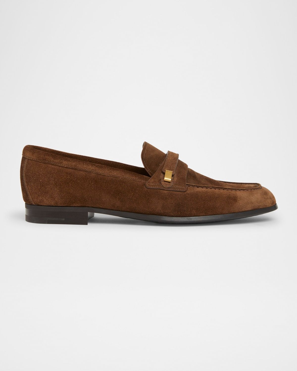Men & apos;s Preston Rubber-Sole Suede Penny Loafers