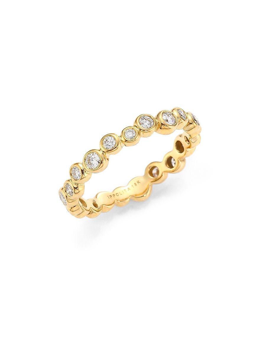Glamazon Starlet Diamond & 18K Yellow Gold Ring - Gold - Size 7