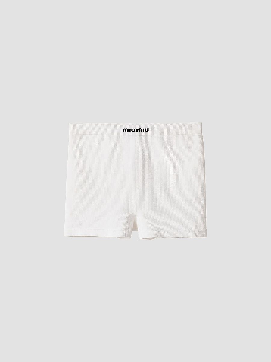 Women's Seamless Boxer Shorts - White - Size XL