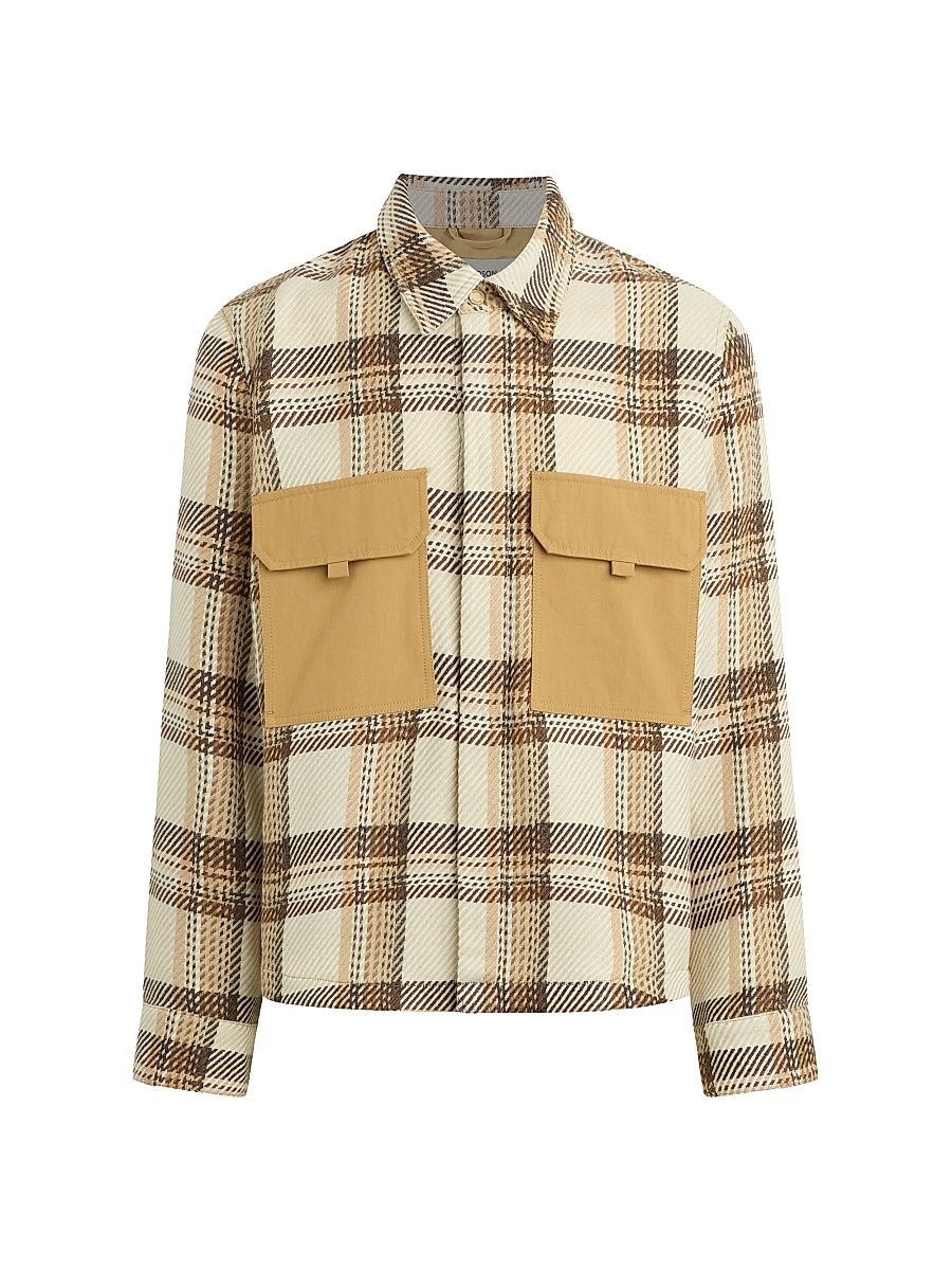 Men's Lexington Plaid Button-Up Shirt - Lexington - Size XXL