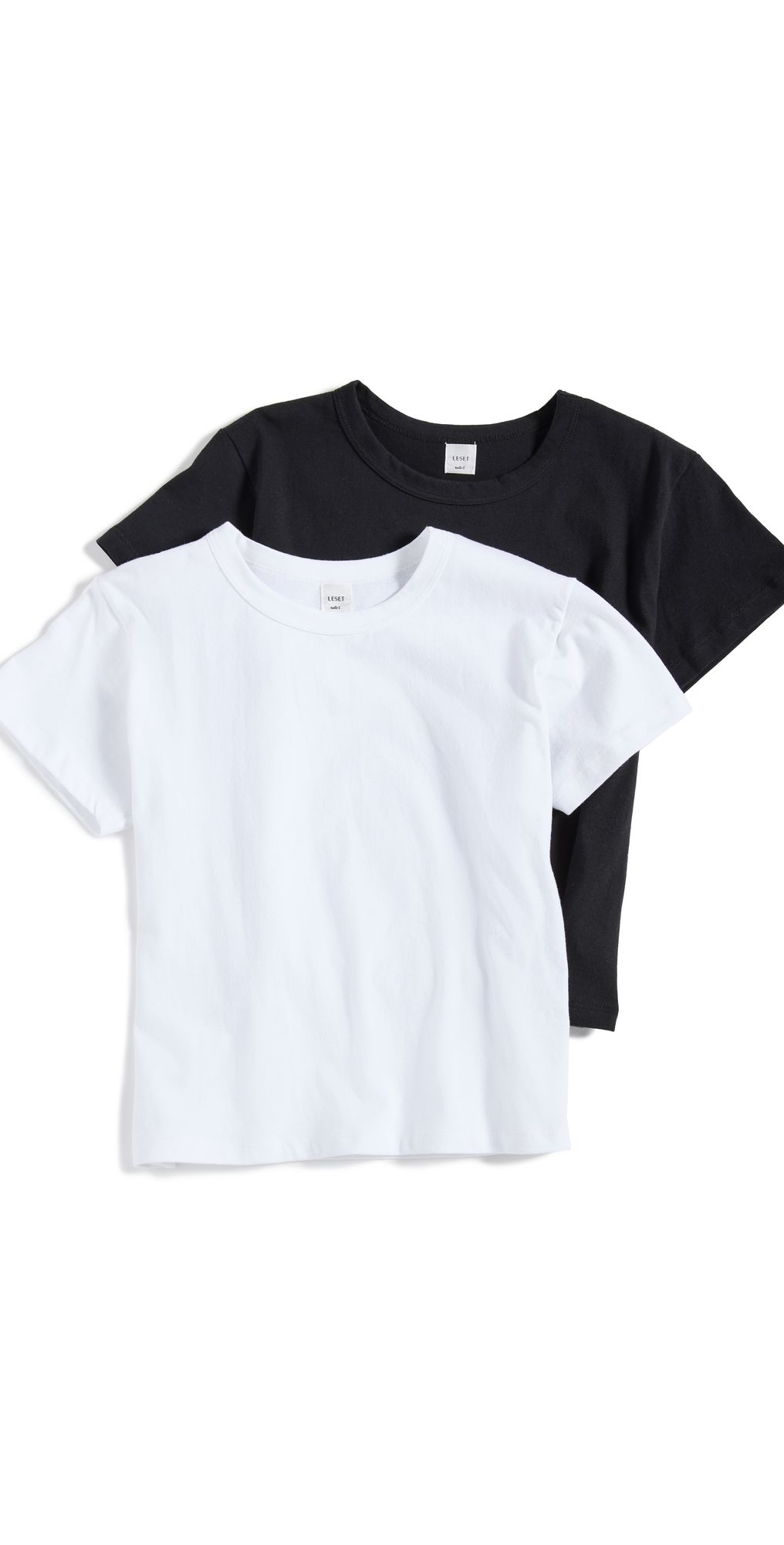 Leset Margo Tee 2 Pack White/Black S