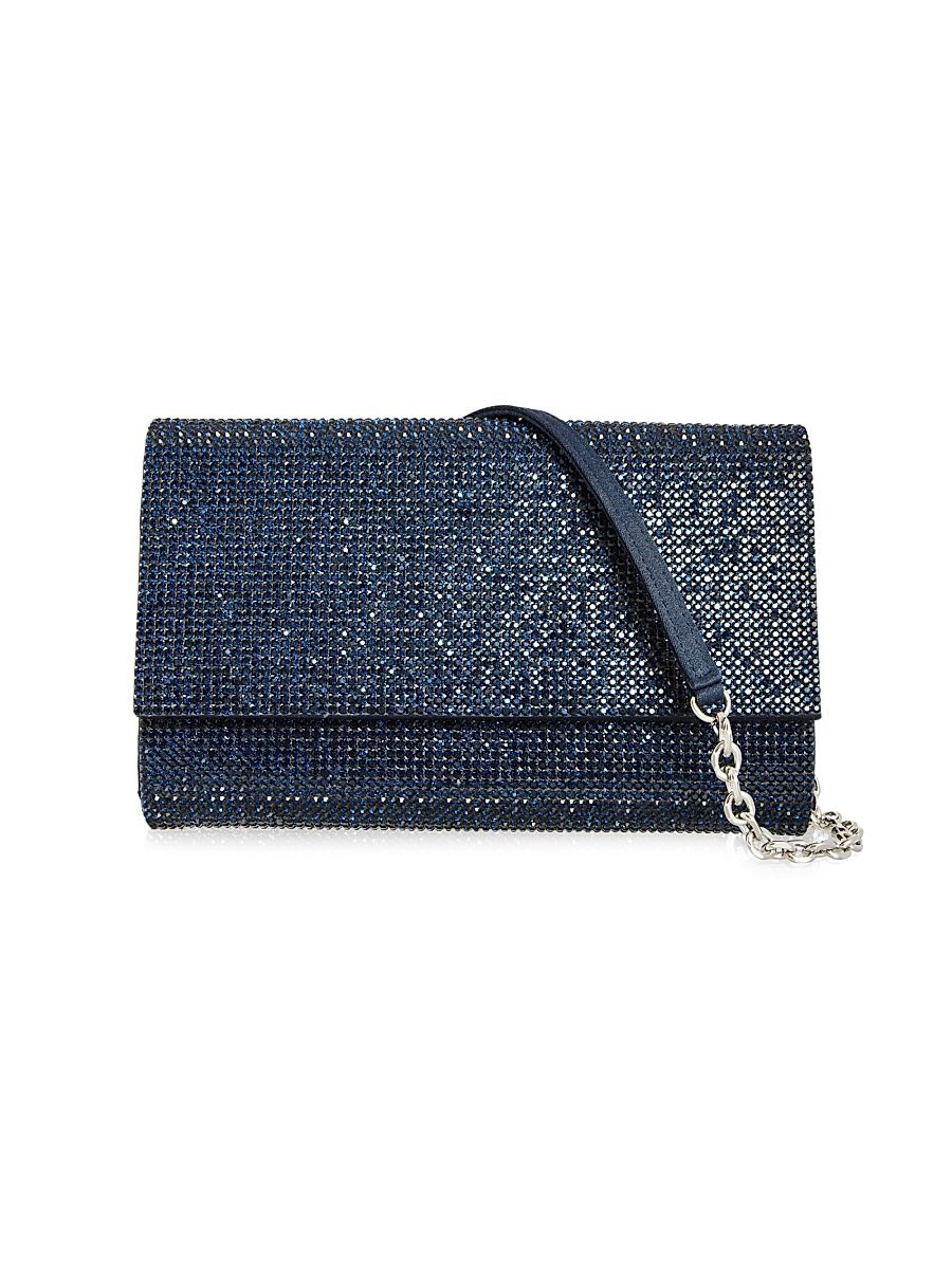 Women's Fizzoni Crystal Clutch - Blue Navy