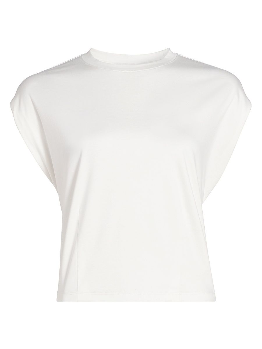 Women's Reeva Cotton T-Shirt - White - Size XL