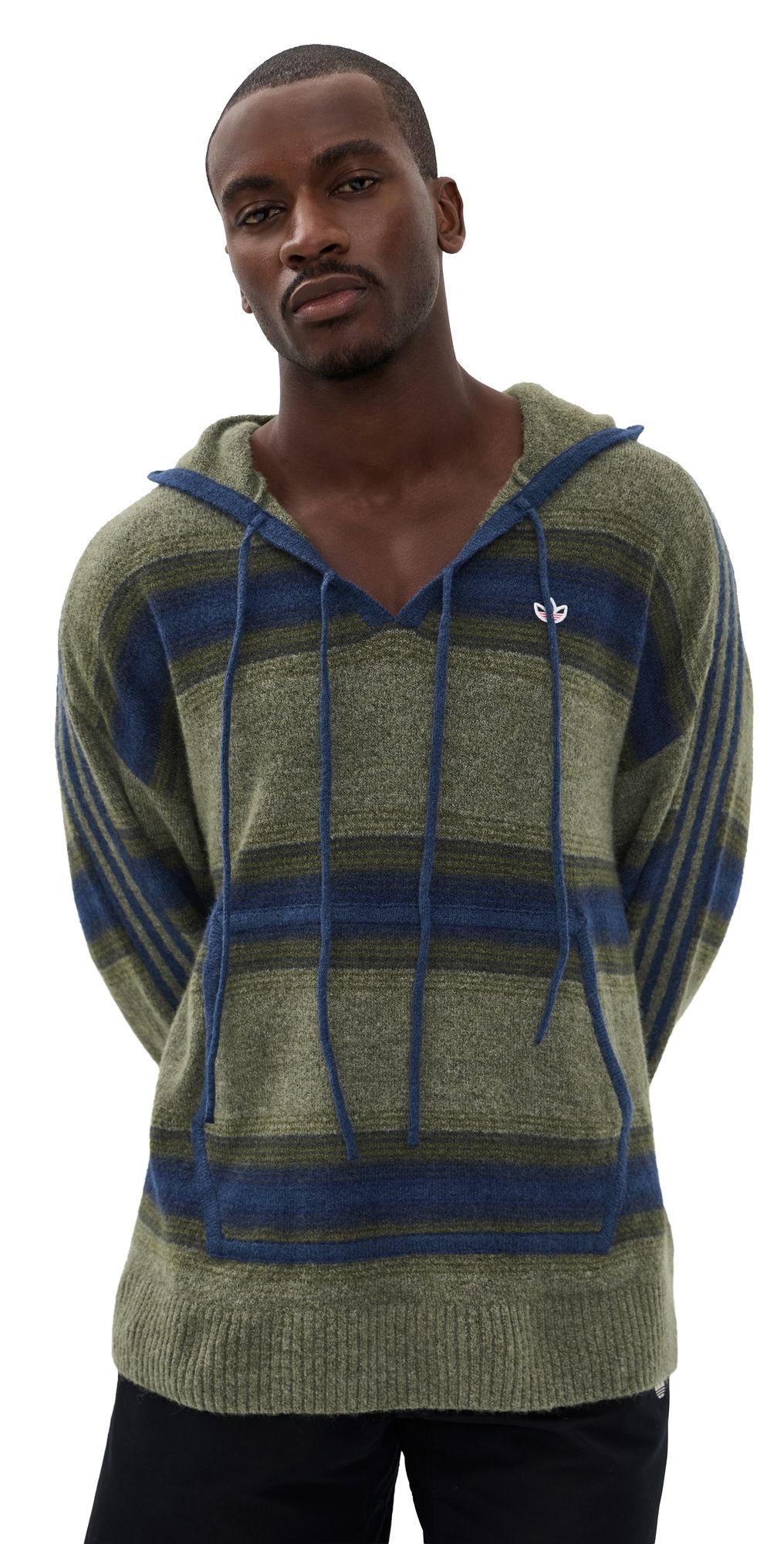 adidas Adidas x Edison Chen Baja Hoodie Trace Khaki/Tech Indigo XL