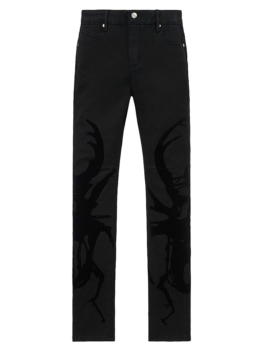 Men's Chaparral Bryant Printed Skinny Jeans - Black Beetle - Size 29