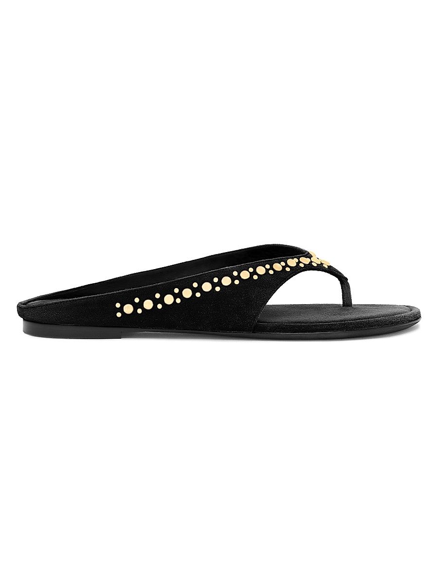 Women's Sun-Kissed Suede Sandals - Black - Size 11