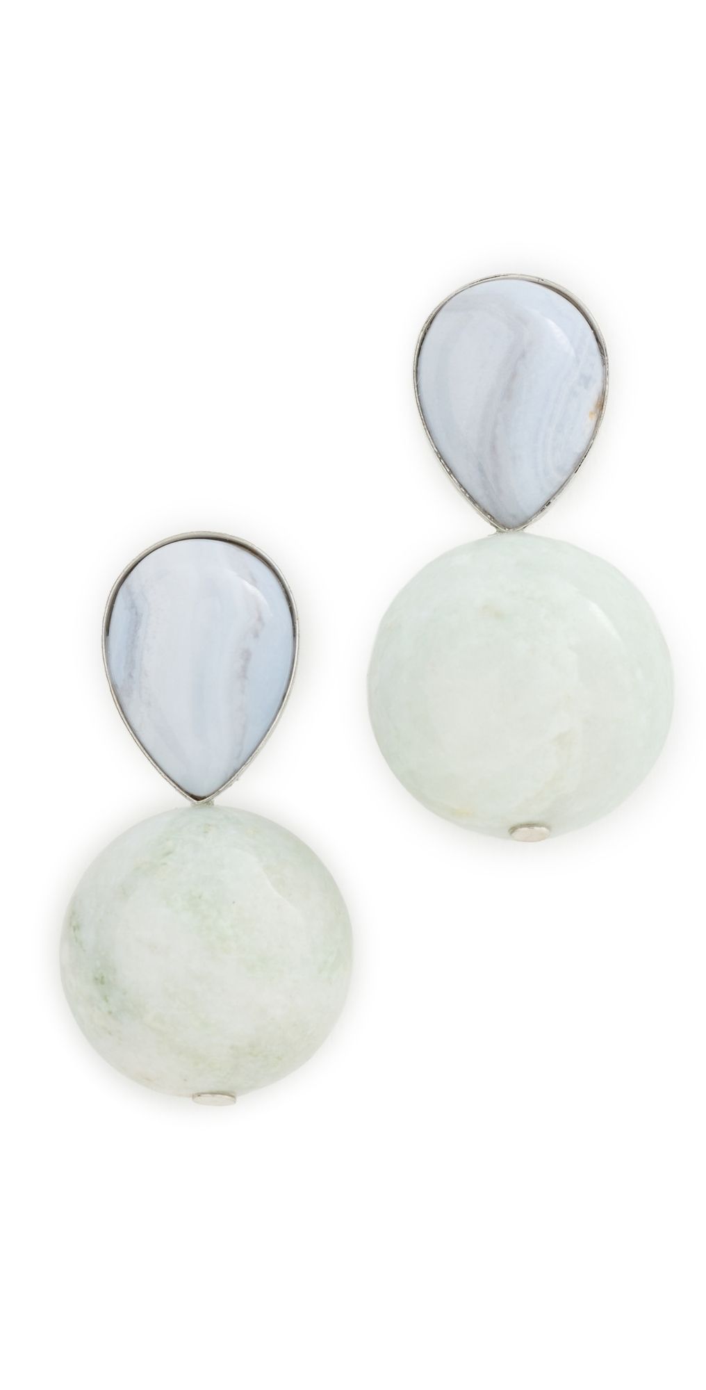 Jennifer Behr Allison Earrings Jade One Size