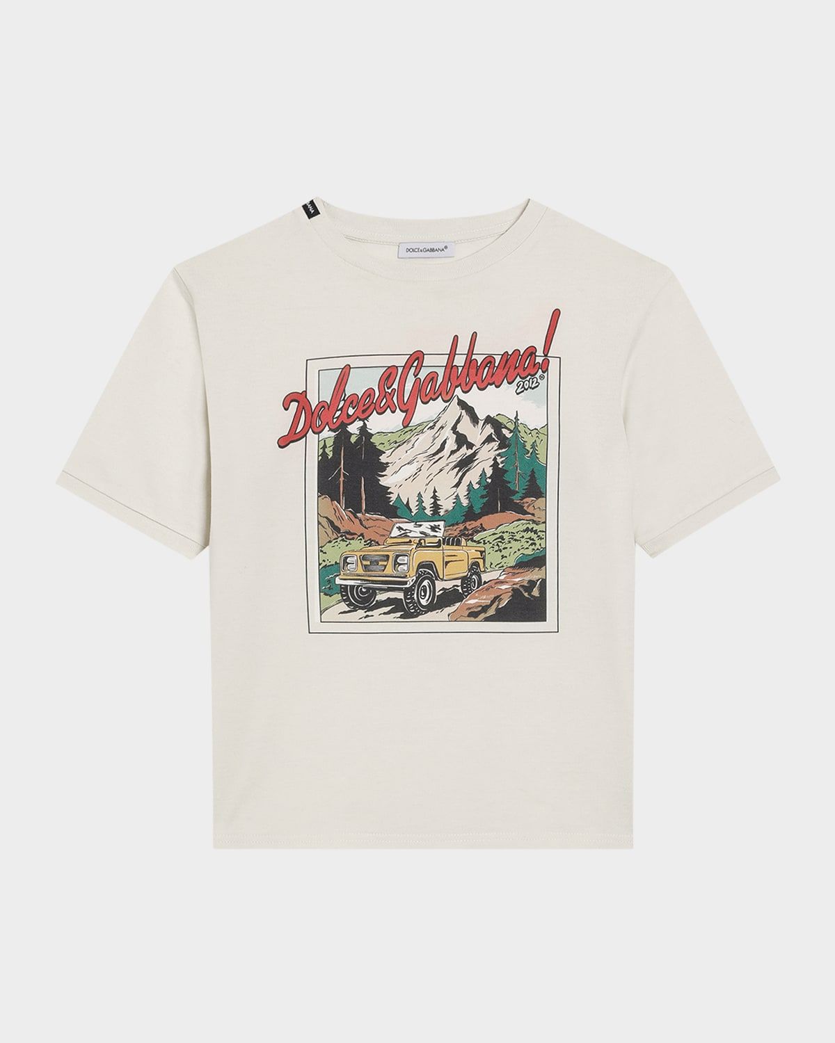 Boy & apos;s Postcard Graphic-Print Short-Sleeve T-Shirt