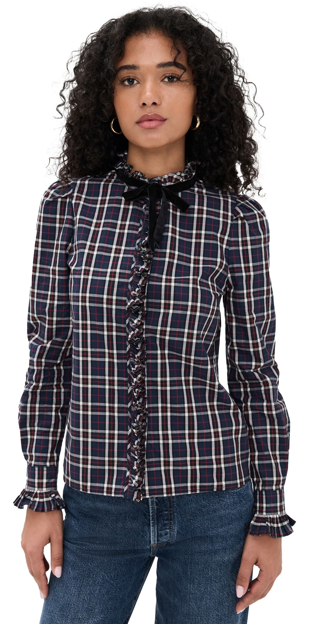 Cara Cara Pia Shirt Elodie Tartan XXS