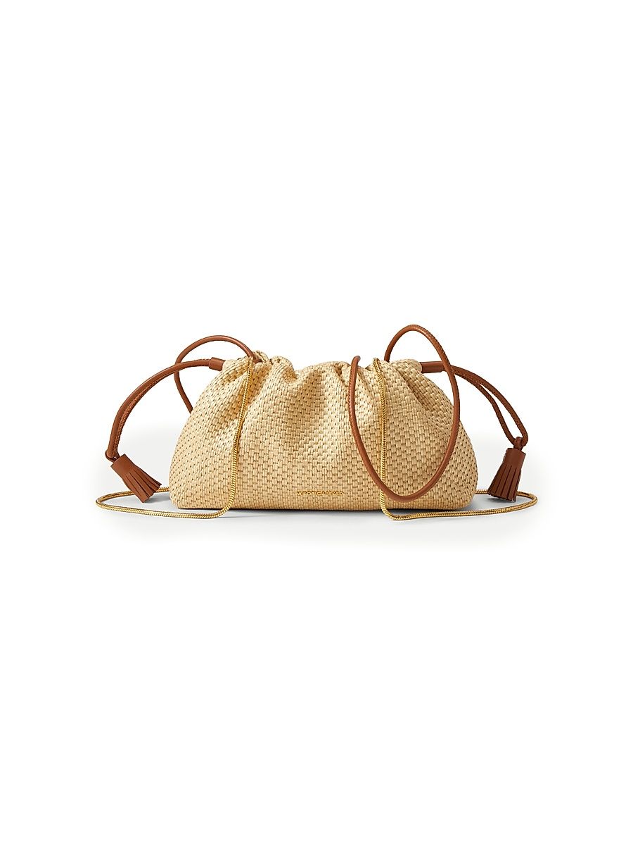 Women's Small Stash Raffia Bag - Hazelwood Natural