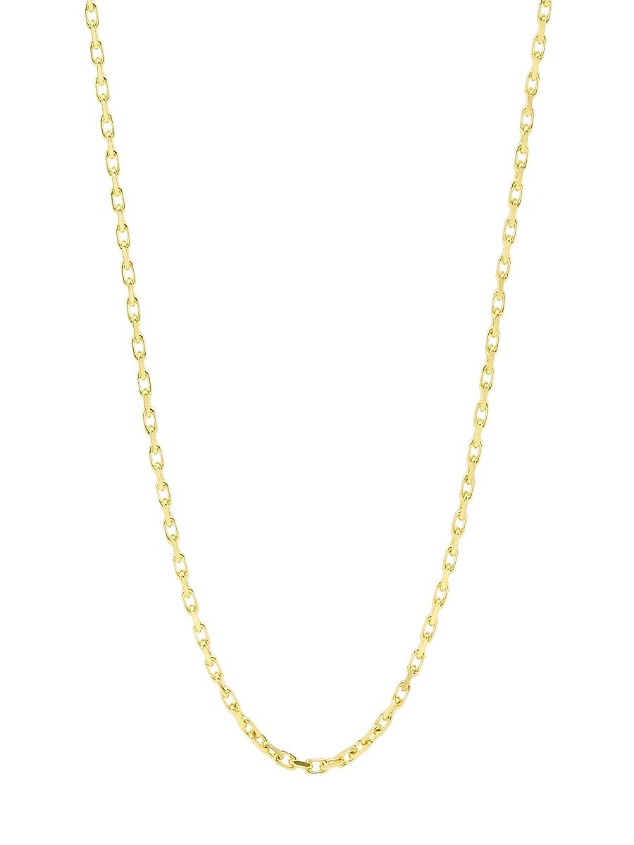 Women's 14K Yellow Gold French Cable-Chain Necklace - Gold - Size 18