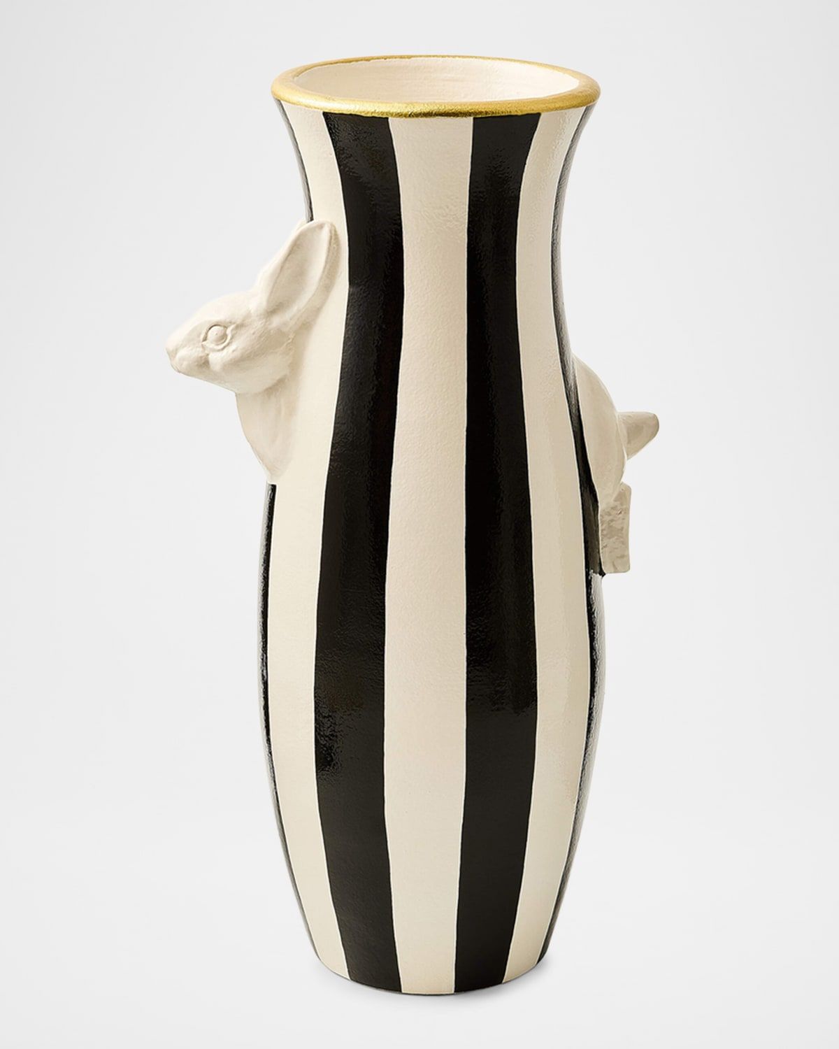 Courtly Rabbit 18" Vase