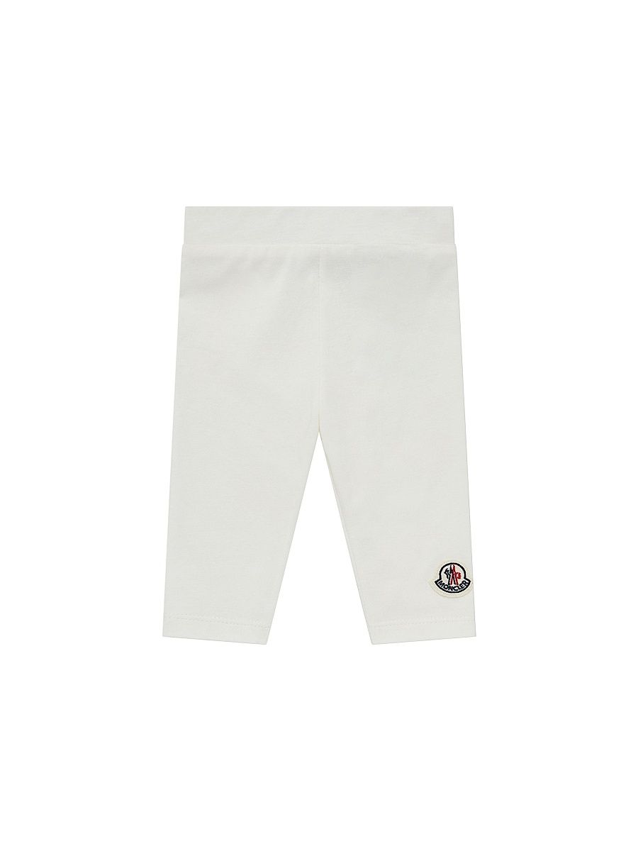 Baby Girl's & Little Girl's Leggings in Cotton - White - Size 3