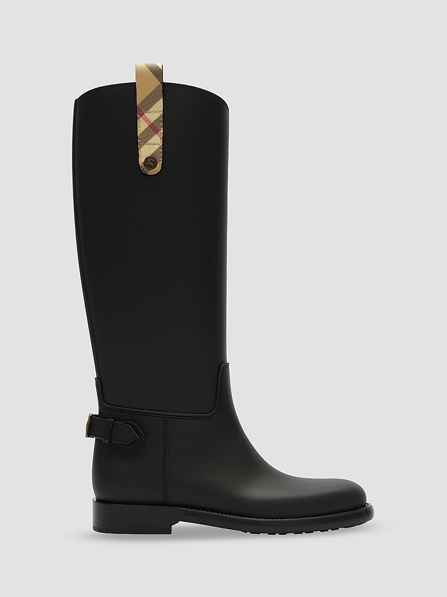 Women's Cavalier Knee-High Boots - Black Archive Beige - Size 8
