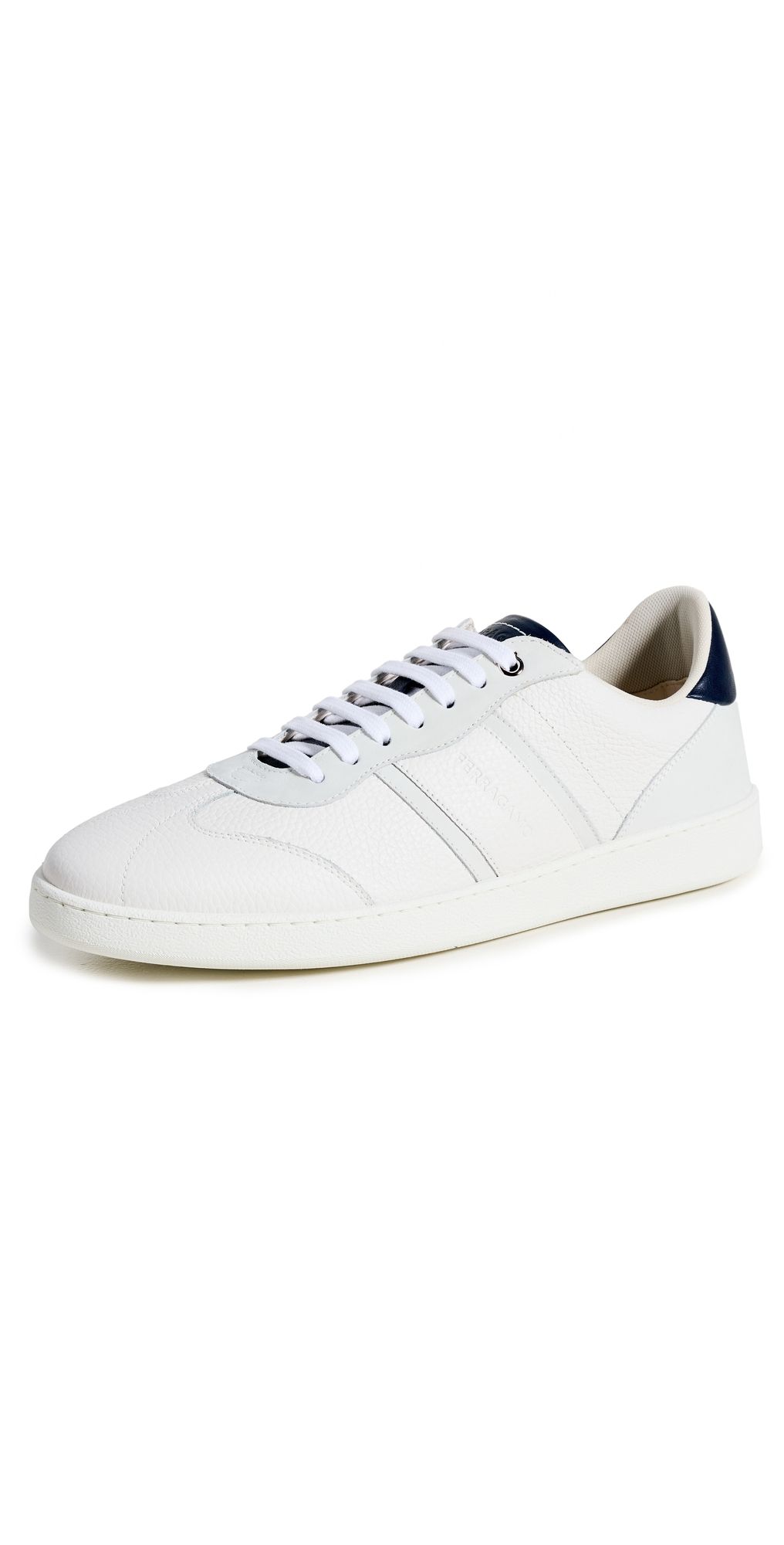 FERRAGAMO Achille 1 Sneakers Bianco Ottico 8.5