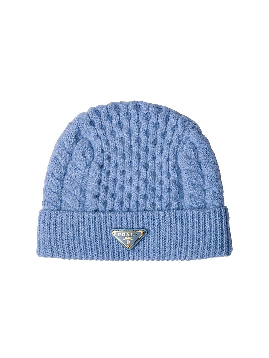 Women's Wool Beanie - Blue - Size Medium