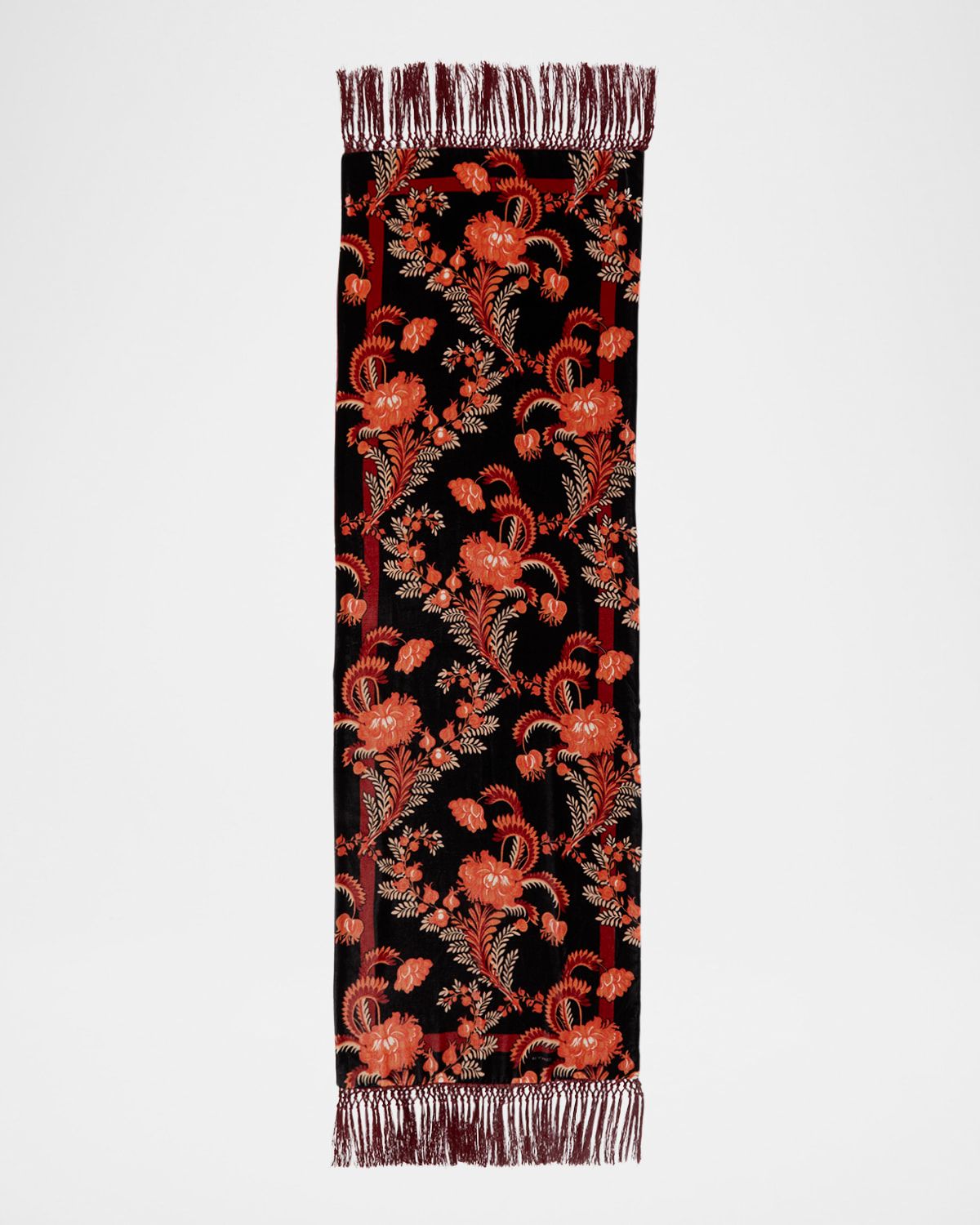 Orfeo Two-Toned Silk-Cashmere Blend Scarf