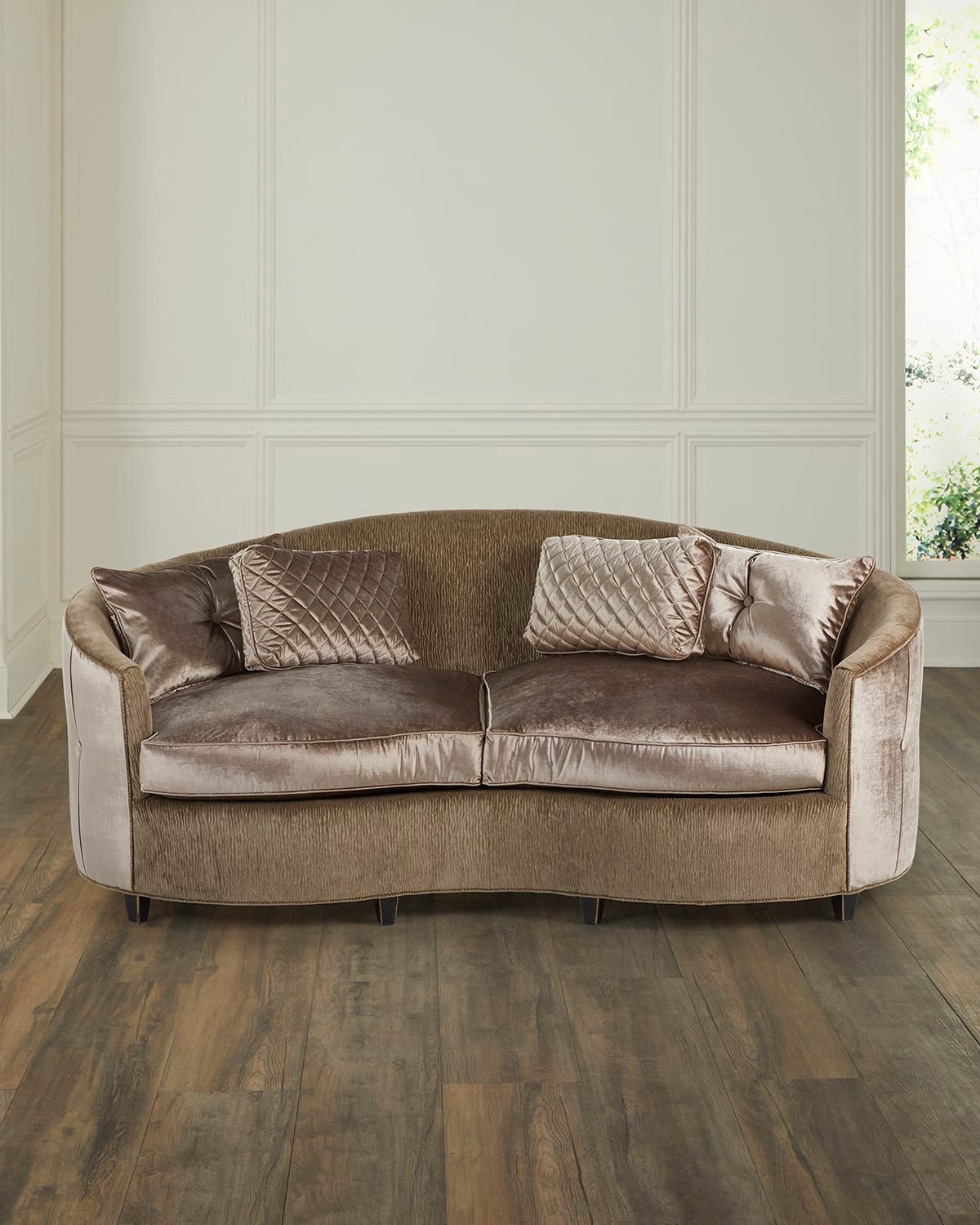 Hillary Tufted Back Sofa, 86"