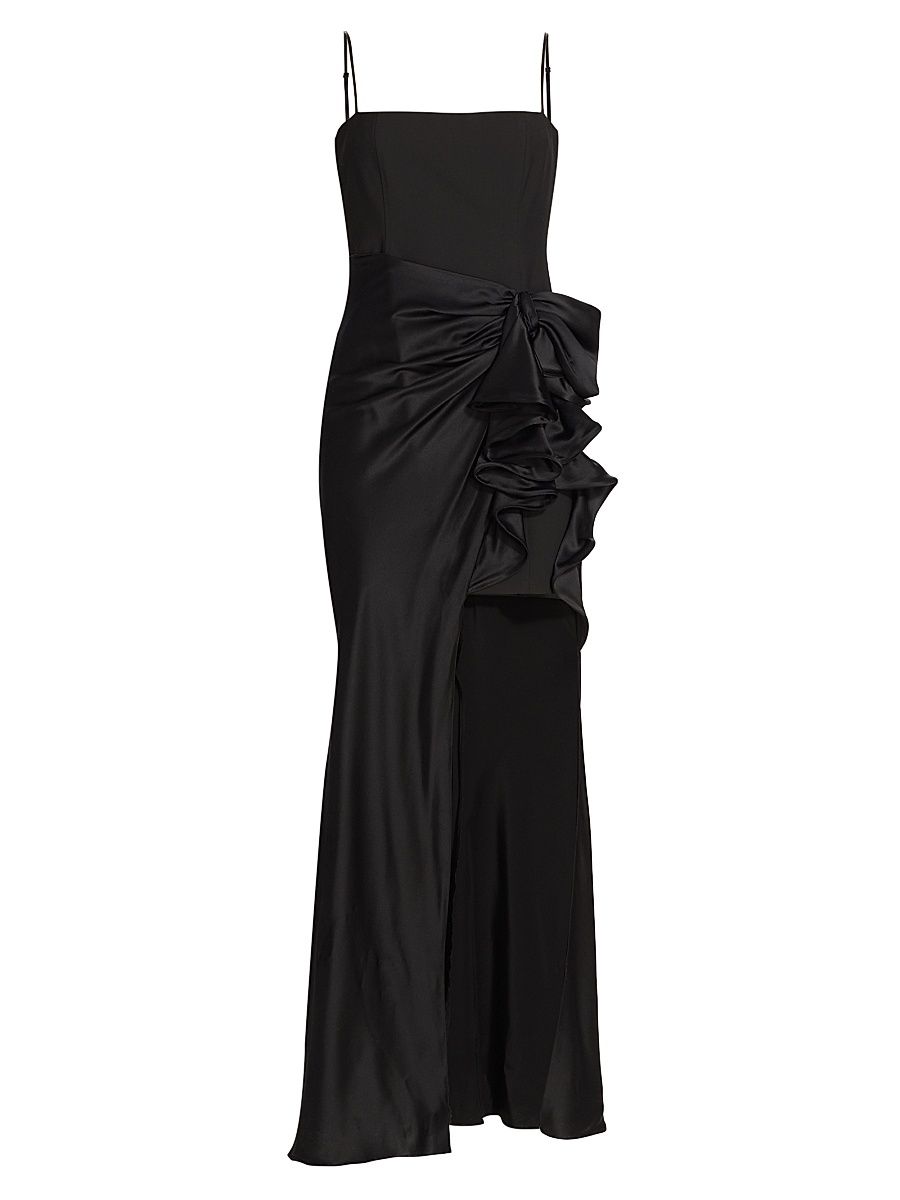 Women's Drina Sleeveless Gown - Black - Size 12