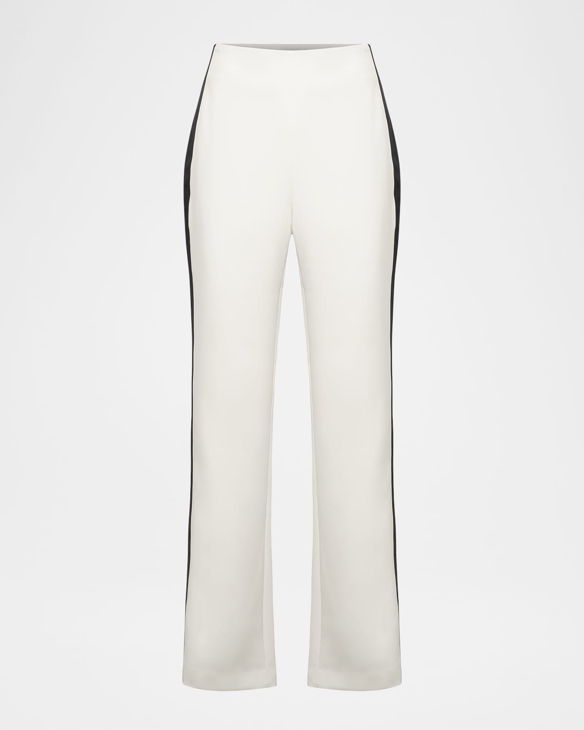 Slim Crepe Tux Pants